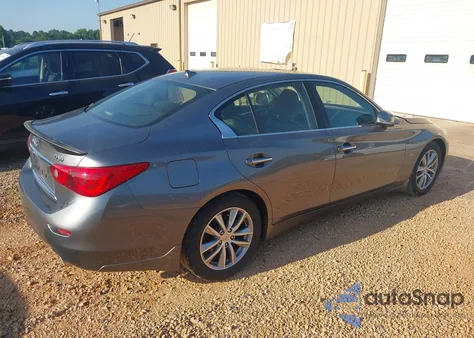 2015 Infiniti Q50 Premium from USA, damaged, VIN JN1BV7AP3FM352914